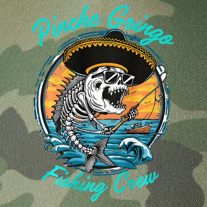 P.I.N.C.H.E Gringo Fishing Crew Legacy Tie Dye Trucker Hat
