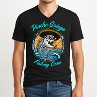 P.I.N.C.H.E Gringo Fishing Crew V-Neck T-Shirt