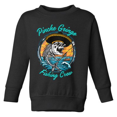 P.I.N.C.H.E Gringo Fishing Crew Toddler Sweatshirt