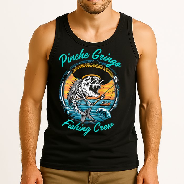 P.I.N.C.H.E Gringo Fishing Crew Tank Top