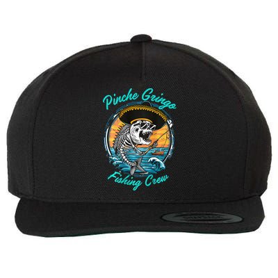 P.I.N.C.H.E Gringo Fishing Crew Wool Snapback Cap