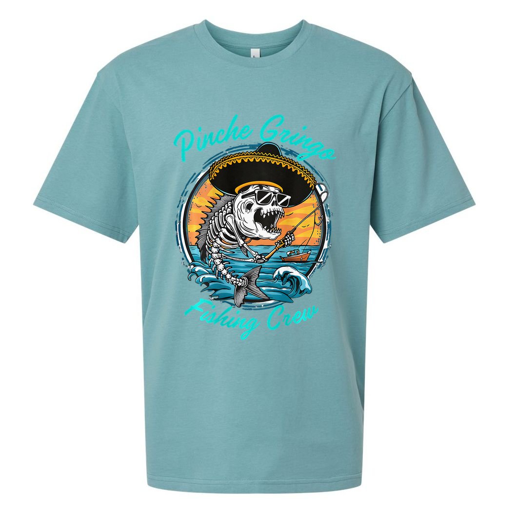 P.I.N.C.H.E Gringo Fishing Crew Sueded Cloud Jersey T-Shirt