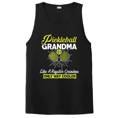 Pickleball Grandma Funny Player Pickle Ball Funny Gift PosiCharge Competitor Tank