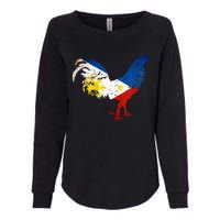 Philippines Gamefowl Filipino Flag Gallegos Rooster style 2 Womens California Wash Sweatshirt