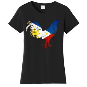 Philippines Gamefowl Filipino Flag Gallegos Rooster style 2 Women's T-Shirt