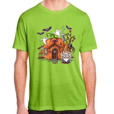 Pumpkin Gnomes Fall Autumn Cute Halloween Thanksgiving Tee Gift Adult ChromaSoft Performance T-Shirt