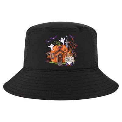 Pumpkin Gnomes Fall Autumn Cute Halloween Thanksgiving Tee Gift Cool Comfort Performance Bucket Hat