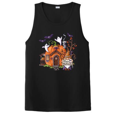 Pumpkin Gnomes Fall Autumn Cute Halloween Thanksgiving Tee Gift PosiCharge Competitor Tank