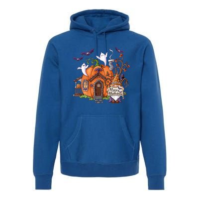 Pumpkin Gnomes Fall Autumn Cute Halloween Thanksgiving Tee Gift Premium Hoodie