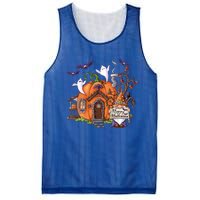 Pumpkin Gnomes Fall Autumn Cute Halloween Thanksgiving Tee Gift Mesh Reversible Basketball Jersey Tank