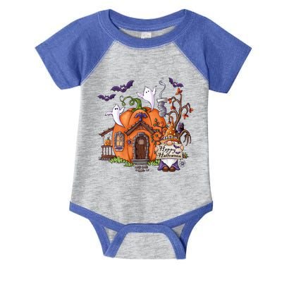 Pumpkin Gnomes Fall Autumn Cute Halloween Thanksgiving Tee Gift Infant Baby Jersey Bodysuit