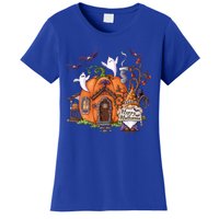 Pumpkin Gnomes Fall Autumn Cute Halloween Thanksgiving Tee Gift Women's T-Shirt