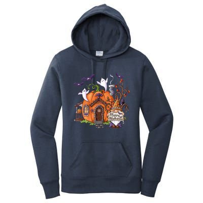 Pumpkin Gnomes Fall Autumn Cute Halloween Thanksgiving Tee Gift Women's Pullover Hoodie