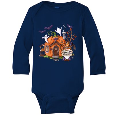 Pumpkin Gnomes Fall Autumn Cute Halloween Thanksgiving Tee Gift Baby Long Sleeve Bodysuit