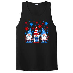 Patriotic Gnomes Fireworks USA Independence Day 4th Of July Gift PosiCharge Competitor Tank