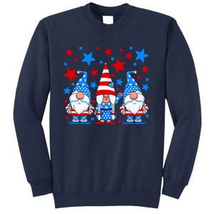 Patriotic Gnomes Fireworks USA Independence Day 4th Of July Gift Sweatshirt