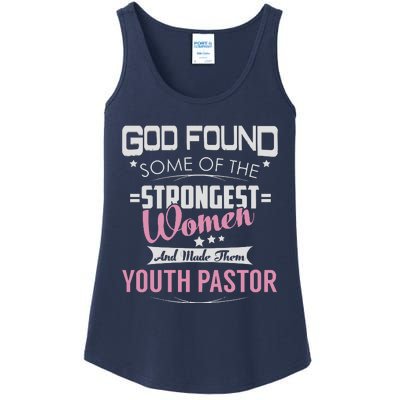 Pastor God Found Strongest Ladies Essential Tank