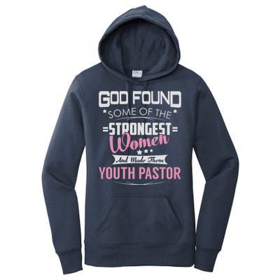 Pastor God Found Strongest Women's Pullover Hoodie