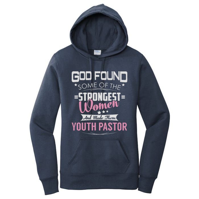 Pastor God Found Strongest Women's Pullover Hoodie