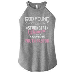 Pastor God Found Strongest Women’s Perfect Tri Rocker Tank