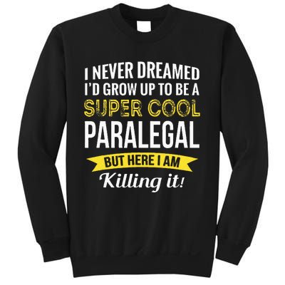 Paralegal Gifts Funny Sweatshirt