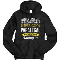 Paralegal Gifts Funny Tie Dye Hoodie