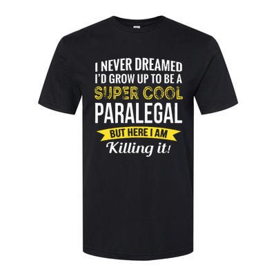 Paralegal Gifts Funny Softstyle CVC T-Shirt