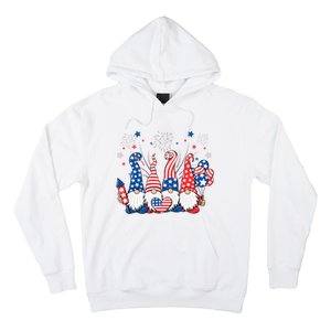 Patriotic Gnomes Fireworks USA Independence Day 4th Of July Hoodie