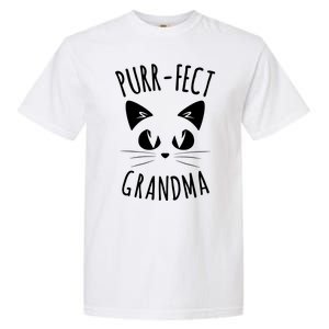 PURRFECT Grandma Fur Mom Cute Cat Lover Animal Gift Garment-Dyed Heavyweight T-Shirt