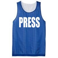 Press Gift For News Journalist Reporter Meaningful Gift Camera Crews Great Gift Mesh Reversible Basketball Jersey Tank