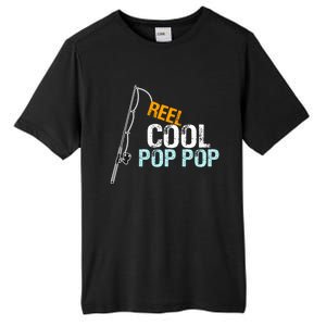 Poppop Gift From Granddaughter Grandson Reel Cool Pop Pop Cute Gift Tall Fusion ChromaSoft Performance T-Shirt