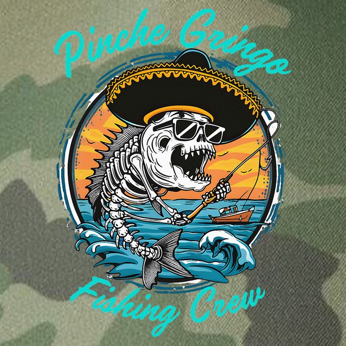 P.I.N.C.H.E G.R.I.N.G.O Fishing Crew Legacy Tie Dye Trucker Hat