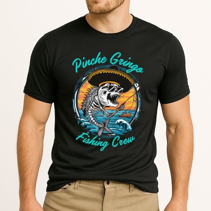 P.I.N.C.H.E G.R.I.N.G.O Fishing Crew Performance Shirt