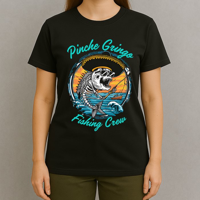 P.I.N.C.H.E G.R.I.N.G.O Fishing Crew T-Shirt