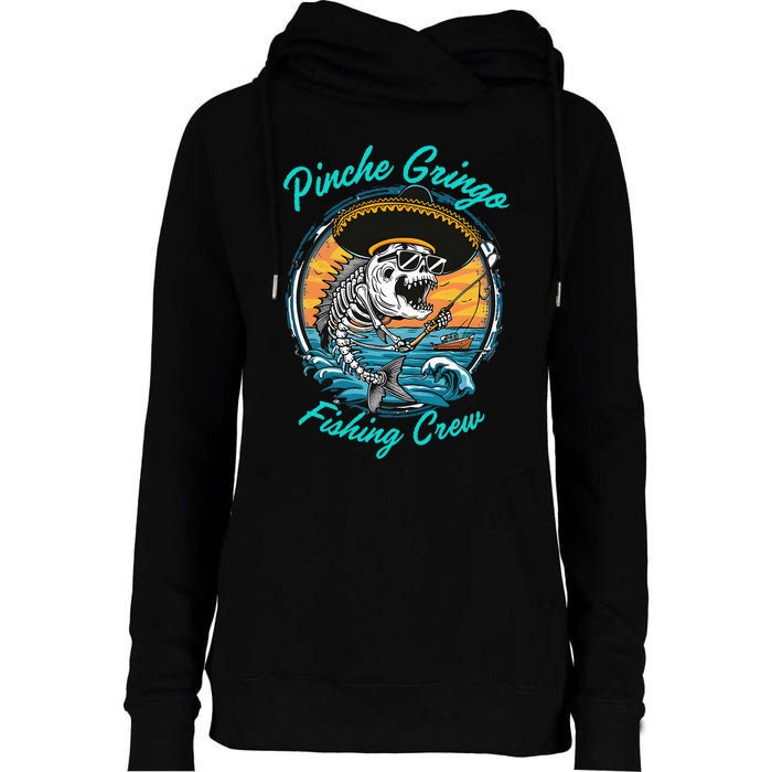 P.I.N.C.H.E G.R.I.N.G.O Fishing Crew Womens Funnel Neck Pullover Hood