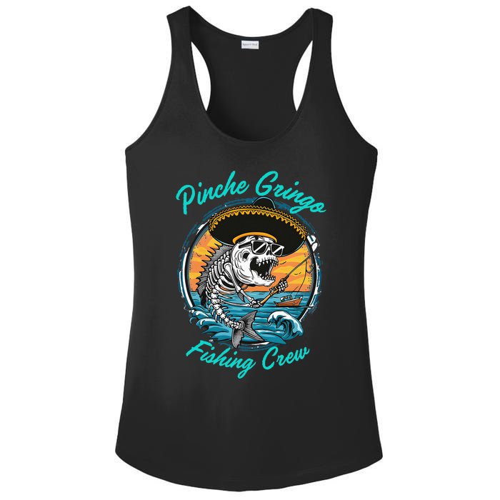 P.I.N.C.H.E G.R.I.N.G.O Fishing Crew Ladies PosiCharge Competitor Racerback Tank