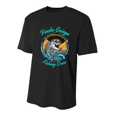 P.I.N.C.H.E G.R.I.N.G.O Fishing Crew Youth Performance Sprint T-Shirt