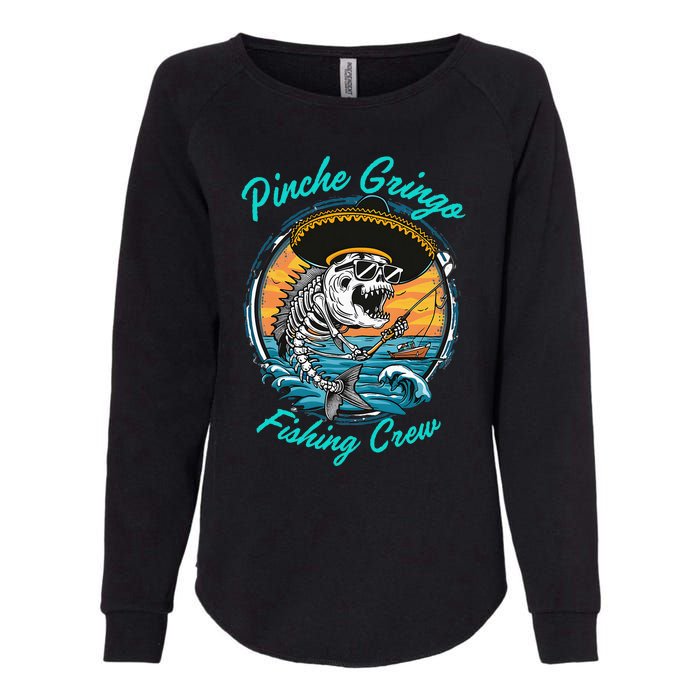 P.I.N.C.H.E G.R.I.N.G.O Fishing Crew Womens California Wash Sweatshirt