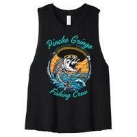 P.I.N.C.H.E G.R.I.N.G.O Fishing Crew Women's Racerback Cropped Tank