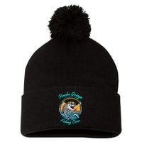P.I.N.C.H.E G.R.I.N.G.O Fishing Crew Pom Pom 12in Knit Beanie