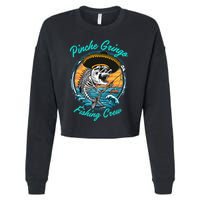 P.I.N.C.H.E G.R.I.N.G.O Fishing Crew Cropped Pullover Crew