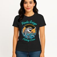 P.I.N.C.H.E G.R.I.N.G.O Fishing Crew Womens T-Shirt