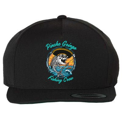 P.I.N.C.H.E G.R.I.N.G.O Fishing Crew Wool Snapback Cap