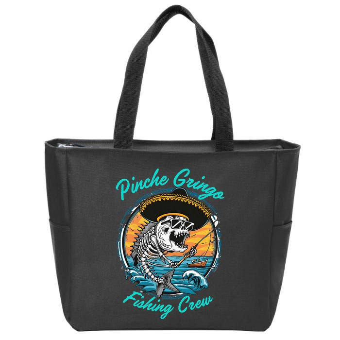 P.I.N.C.H.E G.R.I.N.G.O Fishing Crew Zip Tote Bag