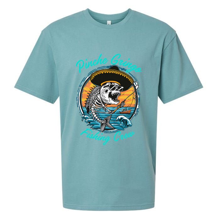 P.I.N.C.H.E G.R.I.N.G.O Fishing Crew Sueded Cloud Jersey T-Shirt