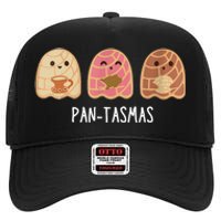 Pantasmas Ghost Funny Spooky Conchas Mexican Ghost High Crown Mesh Back Trucker Hat