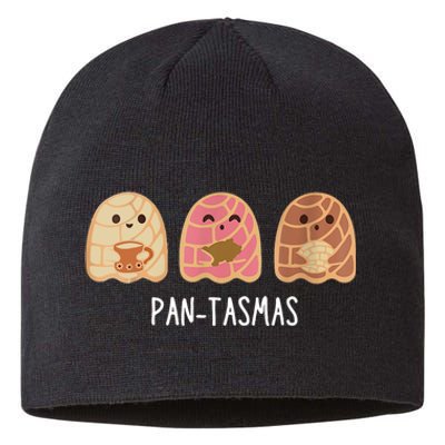 Pantasmas Ghost Funny Spooky Conchas Mexican Ghost Sustainable Beanie