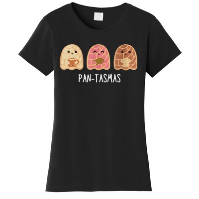 Pantasmas Ghost Funny Spooky Conchas Mexican Ghost Women's T-Shirt