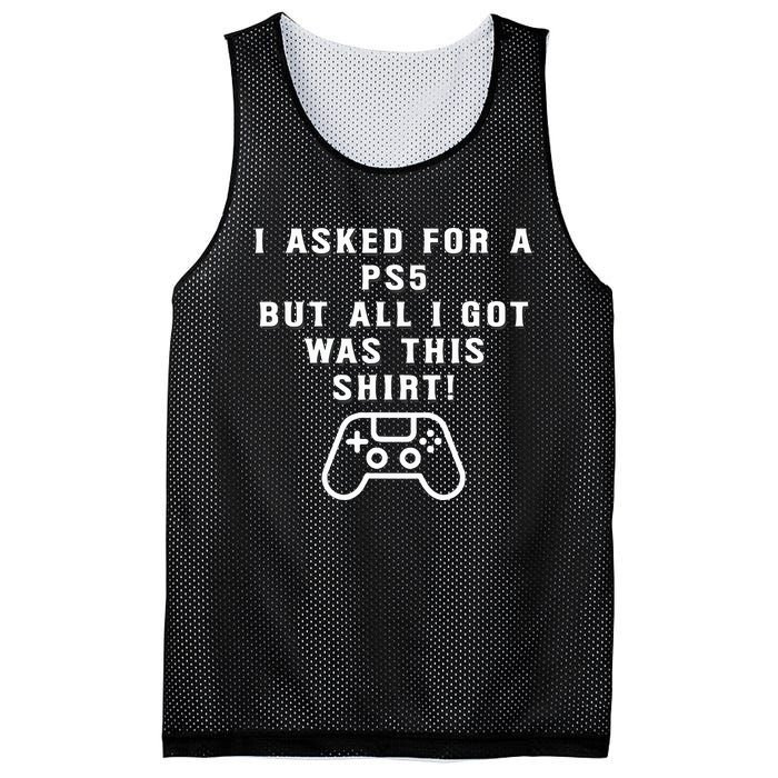 Ps5 Gift Funny Holiday Funny Birthday Gift Christmas Gift Mesh Reversible Basketball Jersey Tank