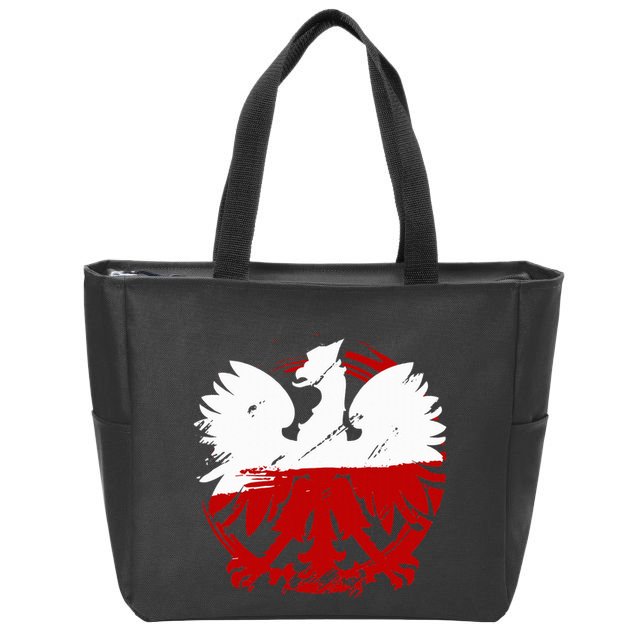 Poland Gift For Polish Poland Polska Krakoau Zip Tote Bag
